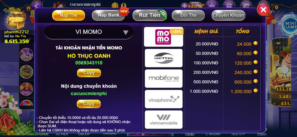 Người chơi cần lưu ý điều gì khi nạp tiền vào tài khoản cấp 117Bet? - 117Bet